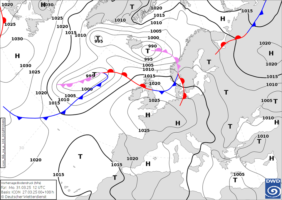 Risque de gel 27 mars