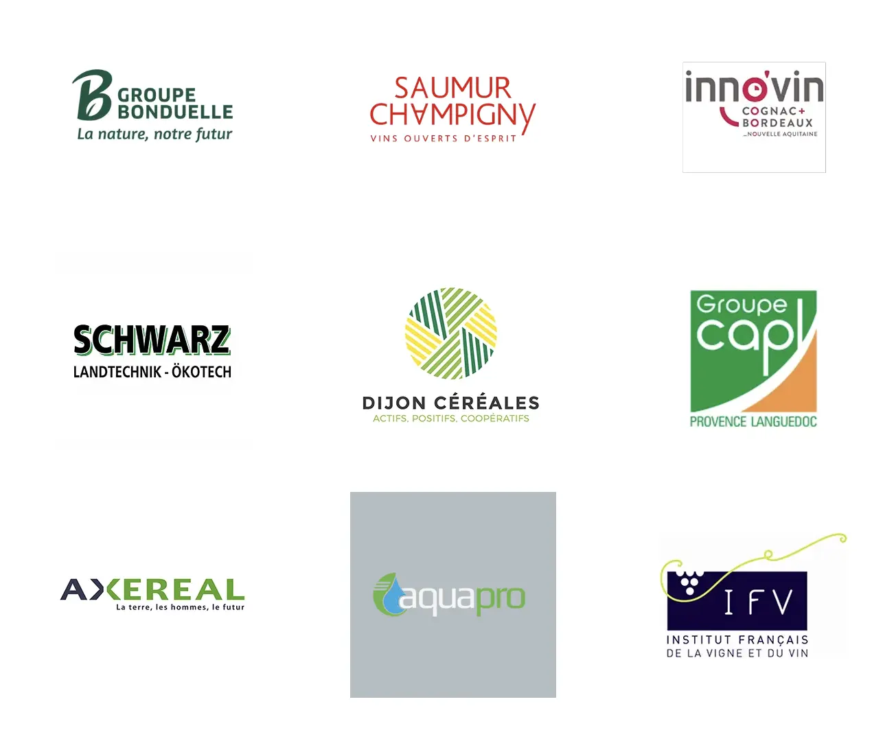 logos partenaires weenat